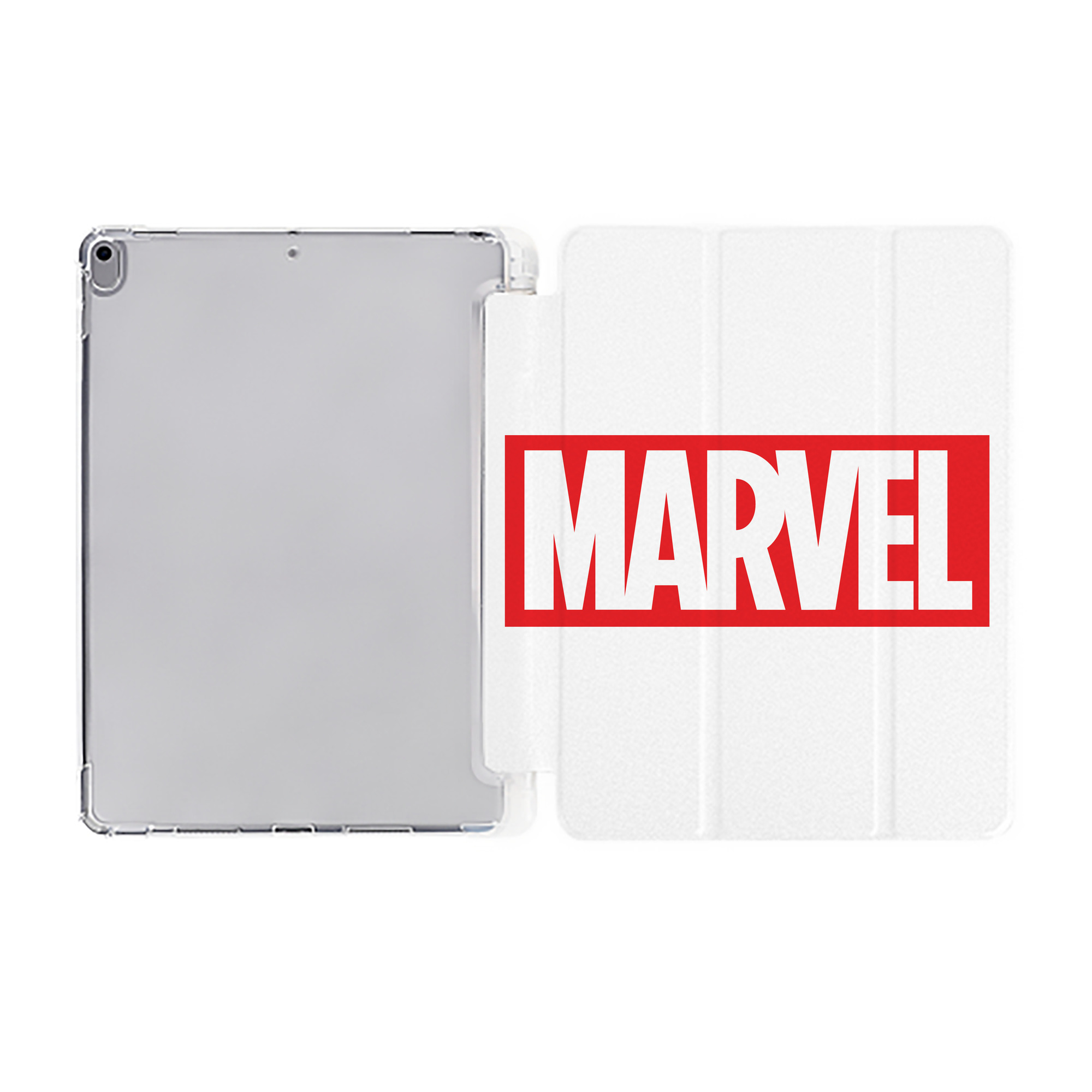 （画像用） アベンジャーズ The Avengers IPad ケース ペン収納付き 三つ折りスタンド PUレザー×シリコン 対応機種9.5/10.5/10.9インチ